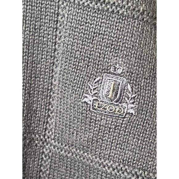 Mens Vintage IZOD Navy XL Cotton Sweater Prep Ivy League Preppy Old Money.    Dd - Picture 5 of 6